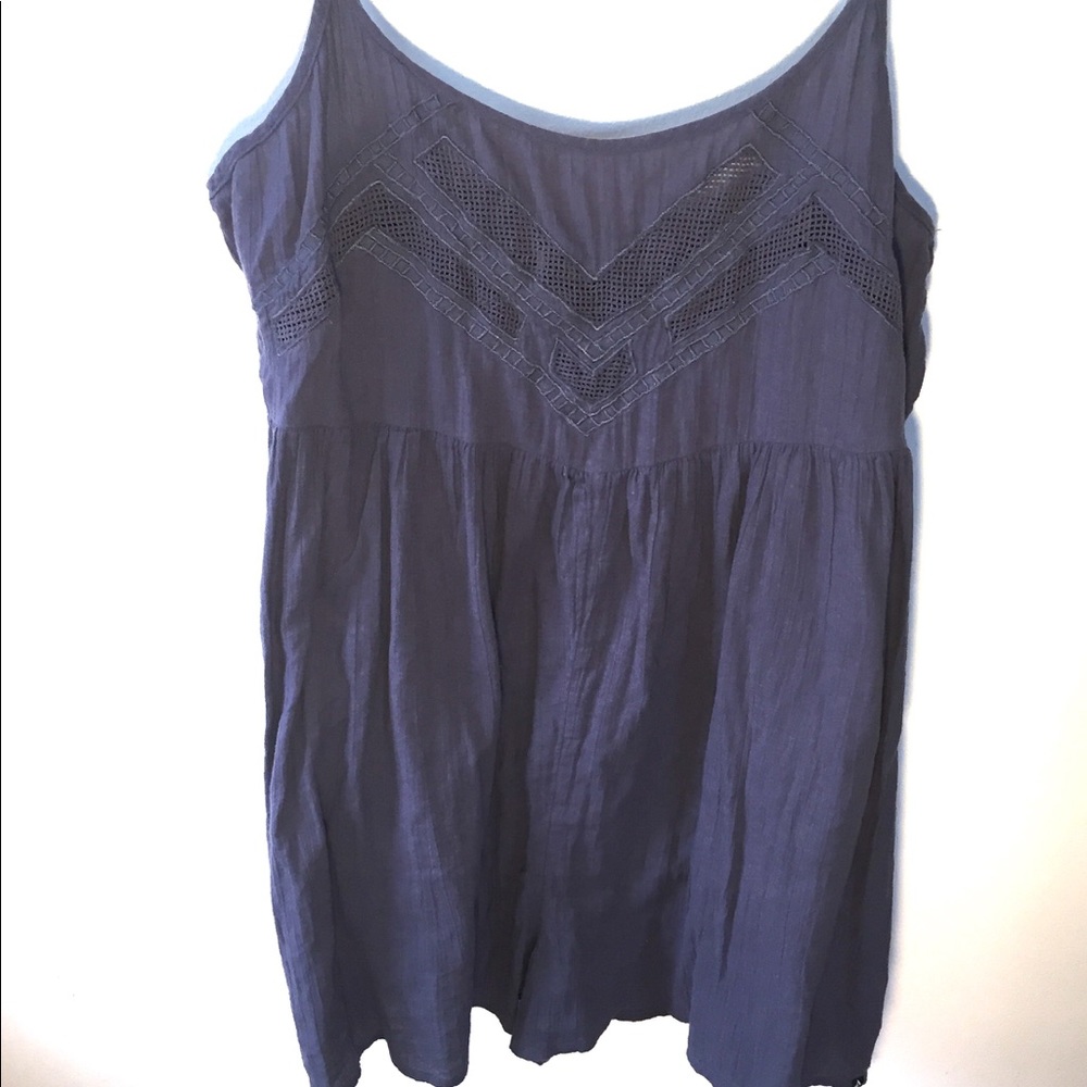 Volcom Bangalow Perfect Blue Beachy Romper. 🌊🏝